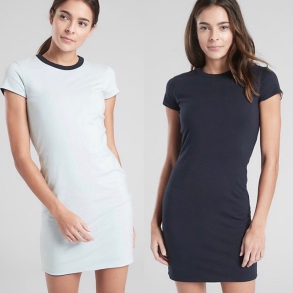 Athleta Black Dress - Destina Reversible Dress